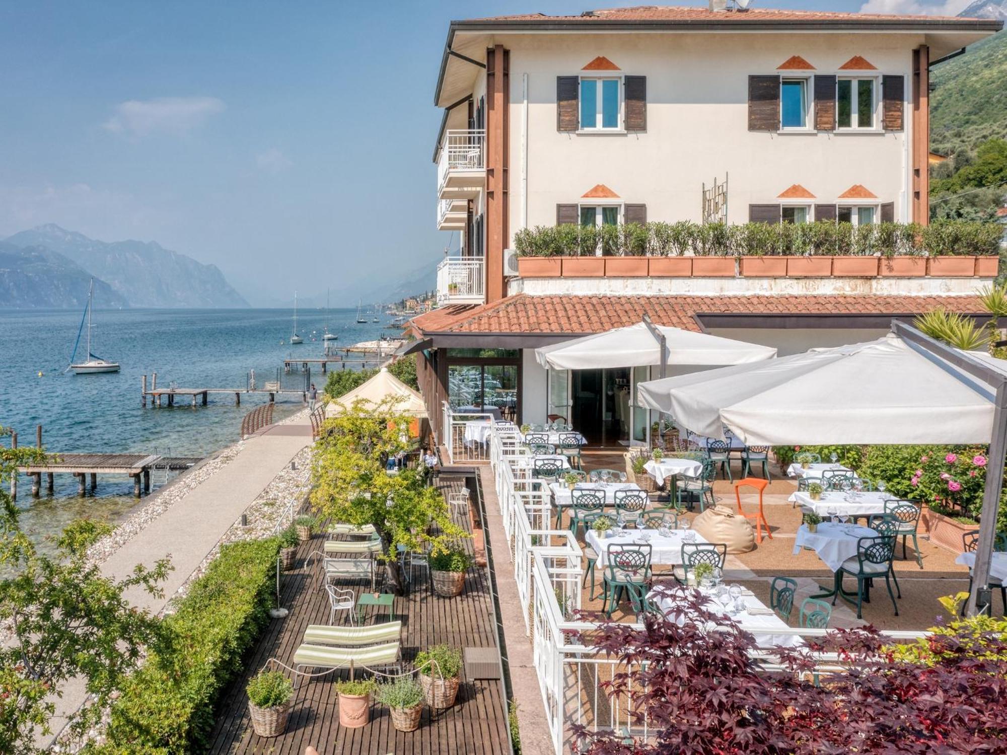 La Caletta Hotel Bolognese Brenzone sul Garda Kültér fotó