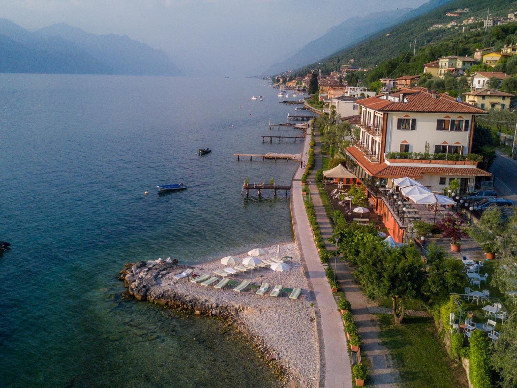La Caletta Hotel Bolognese Brenzone sul Garda Kültér fotó