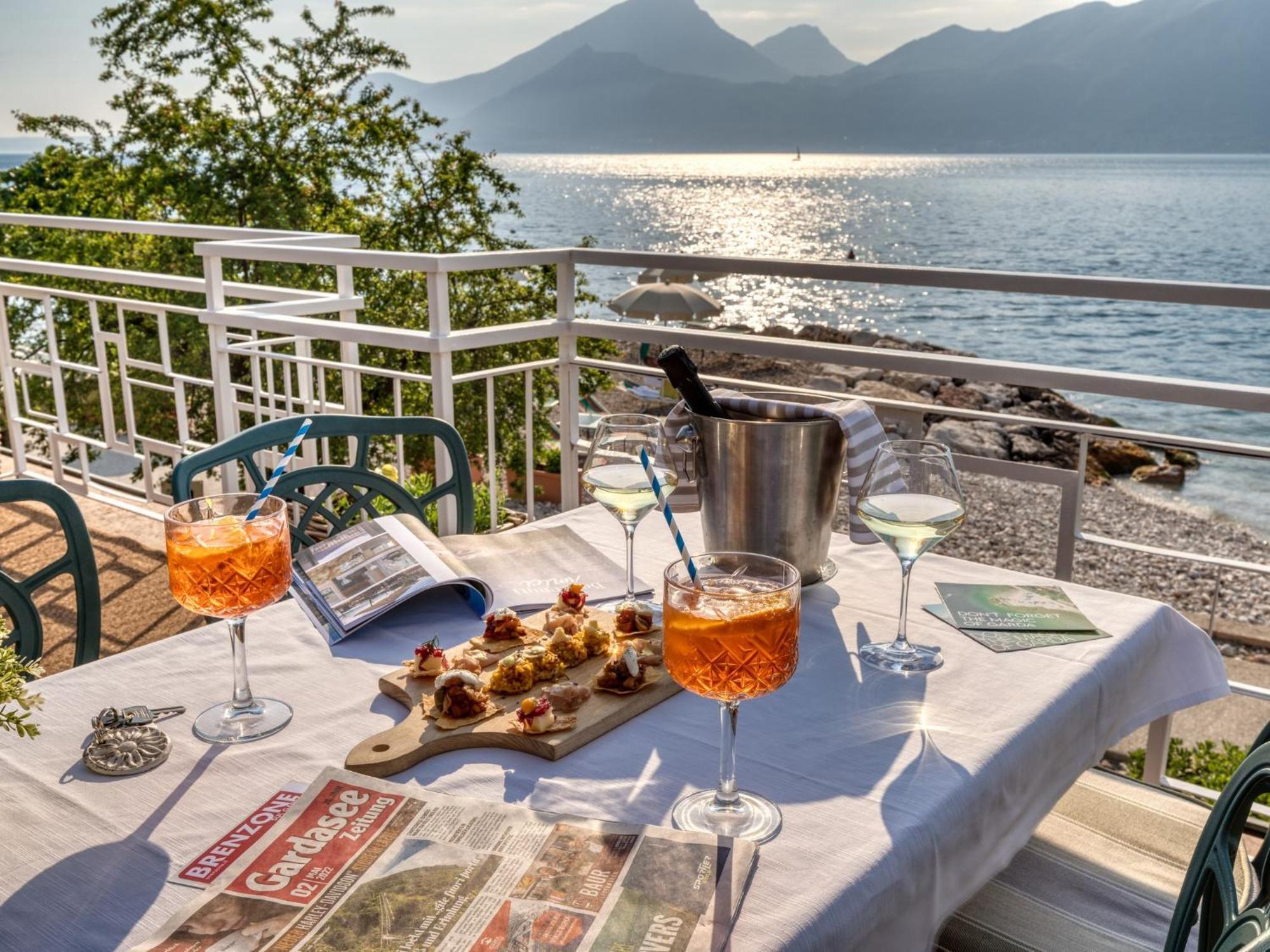 La Caletta Hotel Bolognese Brenzone sul Garda Kültér fotó