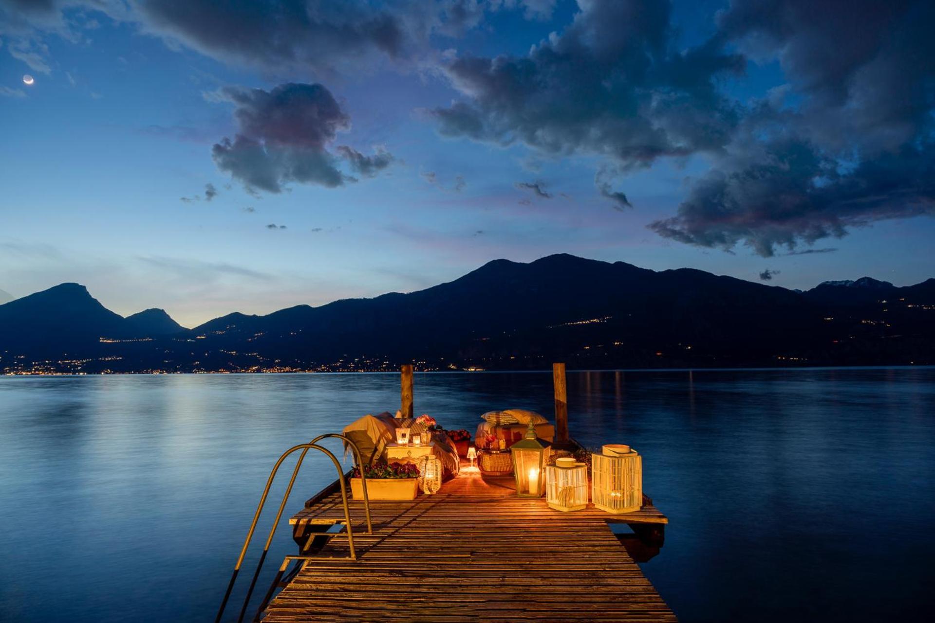 La Caletta Hotel Bolognese Brenzone sul Garda Kültér fotó