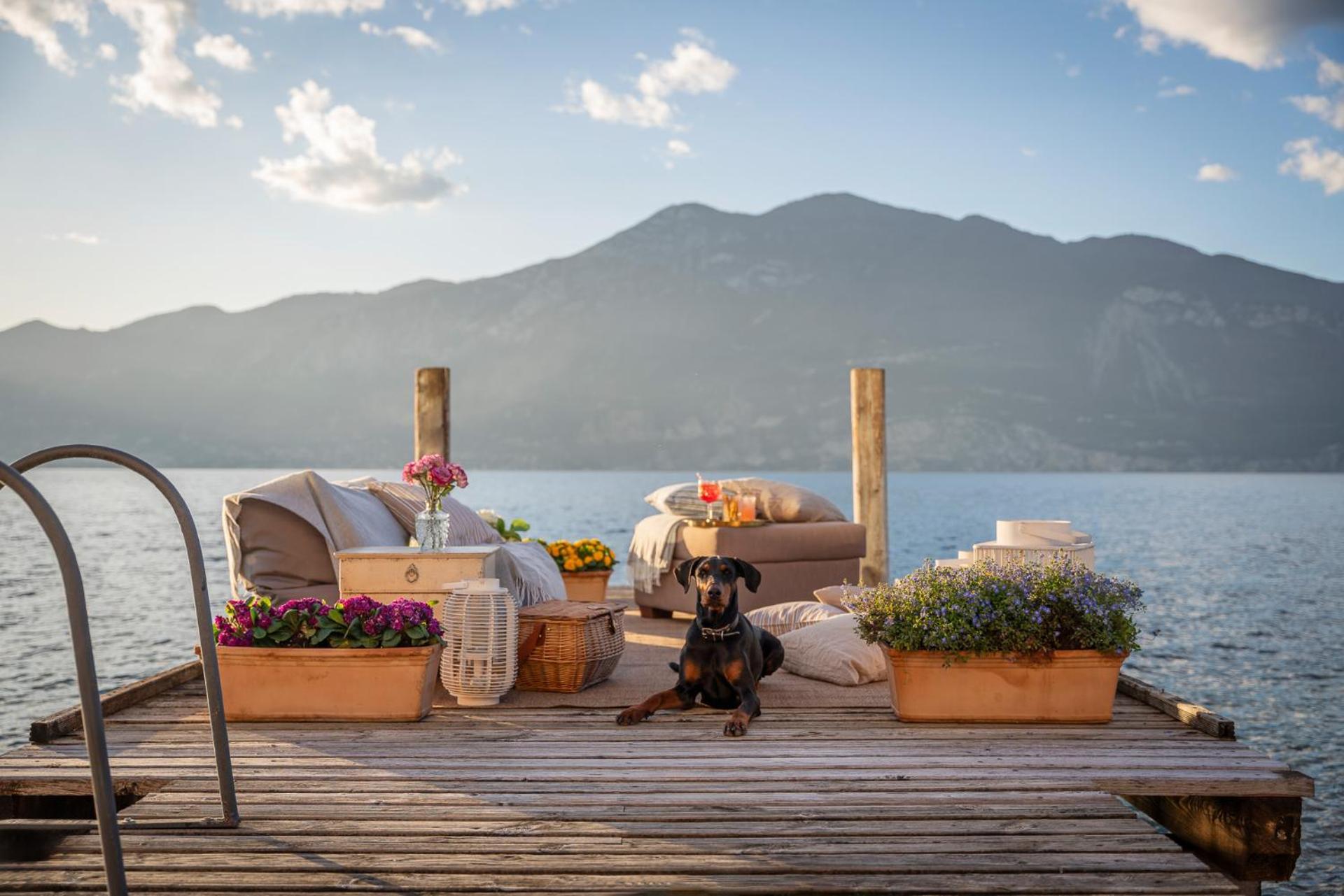 La Caletta Hotel Bolognese Brenzone sul Garda Kültér fotó